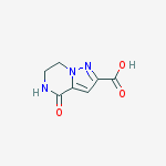 Structure of 4-Oxo-4,5,6,7-tetrahydropyrazolo[1,5-a]pyrazine-2-carboxylic acid