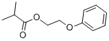 Structure of Phenoxyethyl isobutyrate