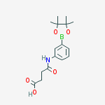 Structure of 3-SUCCINAMIDOPHENYLBORONIC ACID, PINACOL ESTER