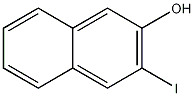 Structure of 2-Hydrocy-3-iodonaphthalene