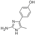 Structure of 4-(4-hydroxyphenyl)-5-methyl-1,3-hiazol-2-amine