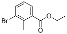 Structure of 3-bromo-2-methyl Benzoic acid ethyl ester