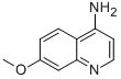4-氨基-7-甲氧基喹啉结构式