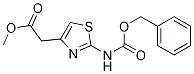 Structure of Methyl 2-(2-(((benzyloxy)carbonyl)amino)thiazol-4-yl)acetate