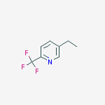 Structure of 5-(ethyl)-2-(Trifluoromethyl)pyridine