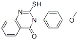 Structure of 2-MERCAPTO-3-(4-METHOXYPHENYL)QUINAZOLIN-4(3H)-ONE