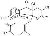 Structure of napyradiomycin C2
