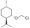 Chemical structure of (+)-CHLOROMETHYL MENTHYL ETHER