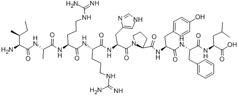Structure of KINETENSIN