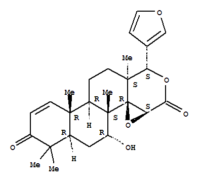 Structure of (13α,14β,15β,17aα)-14,15:21,23-Diepoxy-7α-hydroxy-4,4,8-trimethyl-D-homo-24-nor-17-oxa-5α-chola-1,20,22-triene-3,16-dione