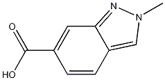 Structure of 2-Methylindazole-6-carboxylic acid