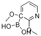 Structure of BORONIC ACID, B-(2,3-DIMETHOXY-4-PYRIDINYL)-