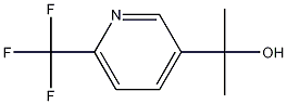 Structure of 2-(6-Trifluoromethylpyridin-3-yl)propan-2-ol