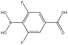 Structure of 4-Borono-3,5-difluorobenzoic acid