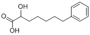 Structure of ALPHA-HYDROXY BENZENEHEPTANOIC ACID