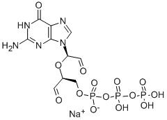 GUANOSINE 5-TRIPHOSPHATE 2,3-DIALDEHYDE SODIUM SALT结构式