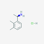 Structure of (1R)-1-(2,3-dimethylphenyl)ethanamine,hydrochloride