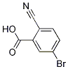 Structure of 5-bromo-2-cyanobenzoic acid