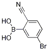 Structure of 5-Bromo-2-cyanophenylboronic acid