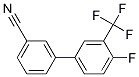 Structure of 3-[4-Fluoro-3-(trifluoroMethyl)phenyl]benzonitrile