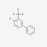 Structure of 4-FLUORO-3-TRIFLUOROMETHYL-BIPHENYL