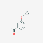 Structure of 3-(cyclopropyloxy)Benzaldehyde