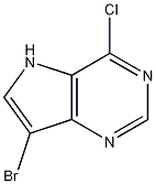 Structure of 7-Bromo-4-chloro-5H-pyrrolo[3,2-d]pyrimidine