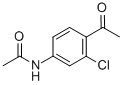 Structure of 2-chloro-4-acetamidoacetophenone