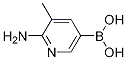 Structure of (3-Methyl-2-aminopyridin-5-yl)boronic acid