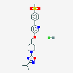 Structure of GSK1292263 HCl