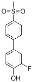 Structure of 2-Fluoro-4-(4-methylsulfonylphenyl)phenol