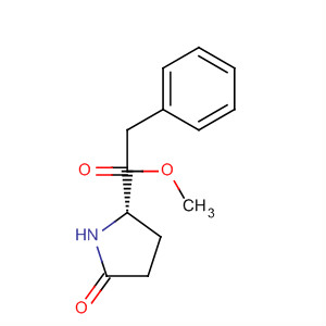 Structure of METHYL 1-BENZYL-5-OXOPYRROLIDINE-2-CARBOXYLATE