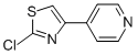 Structure of 2-CHLORO-4-(4-PYRIDINYL)THIAZOLE