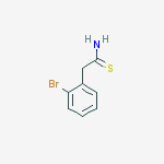 Structure of 2-(2-Bromophenyl)ethanethioamide