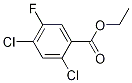 Structure of Ethyl 2,4-dichloro-5-fluorobenzoate