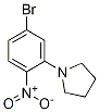 1-(5-BroMo-2-nitrophenyl)pyrrolidine结构式