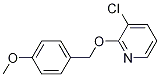 3-Chloro-2-(4-Methoxybenzyloxy)pyridine结构式