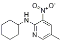 2-Cyclohexylamino-5-methyl-3-nitropyridine结构式