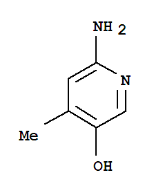 Structure of 3-Pyridinol,6-amino-4-methyl-