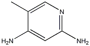 Structure of 2,4-Diamino-5-methylpyridine