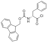 Structure of FMOC-D-PHENYLALANYL CHLORIDE