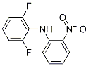 2,6-二氟-N-(2-硝基苯基)苯胺结构式