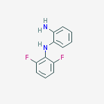 Structure of 1-N-(2,6-difluorophenyl)benzene-1,2-diamine