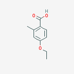 Structure of 4-Ethoxy-2-methylbenzoic acid