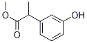 Structure of methyl 2-(3-hydroxyphenyl)propanoate