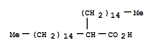 Structure of 2-Pentadecylheptadecanoicacid