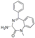 Structure of (R)-3-AMINO-1-METHYL-5-PHENYL-1,3-DIHYDRO-BENZO[E][1,4]DIAZEPIN-2-ONE