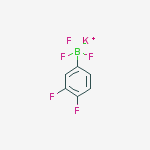 Structure of Potassium (3,4-difluorophenyl)trifluoroborate
