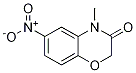 Structure of 2H-1,4-Benzoxazin-3(4H)-one, 4-methyl-6-nitro-