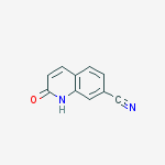 Structure of 2-Oxo-1,2-dihydroquinoline-7-carbonitrile